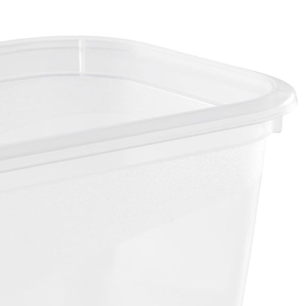 Комплект емкостей для СВЧ прямоугольный "Fredo Fresh" (4*0,75л)