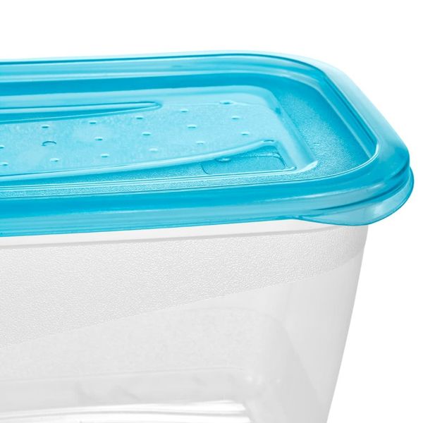 Комплект емкостей для СВЧ прямоугольный "Fredo Fresh" (4*0,75л)