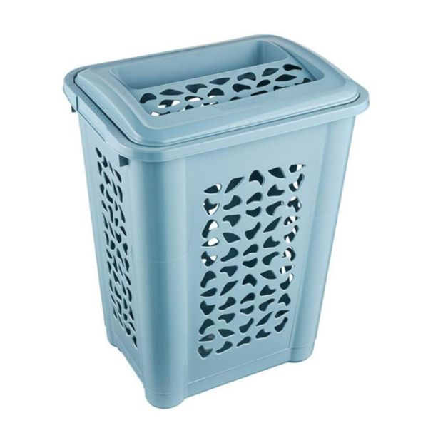 Корзина для белья Keeeper 60л Бирюзовая