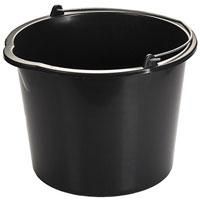 Ведро 12л с лейкой (металлическая ручка)