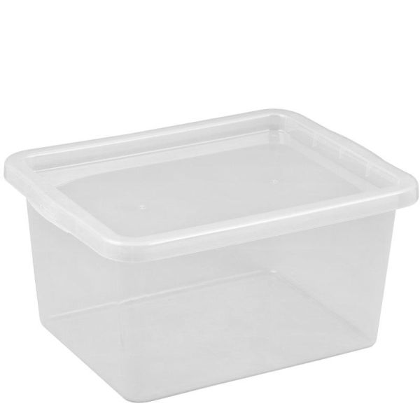 Скринька для зберігання Plast Team з кришкою Basic Box 18л