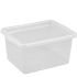 Скринька для зберігання Plast Team з кришкою Basic Box 18л