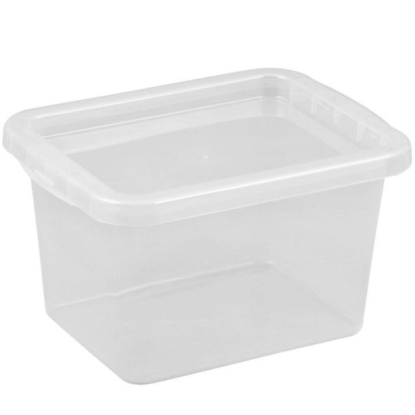 Ящик для зберігання Plast Team з кришкою Basic Box 8л