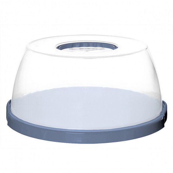 Тортовница Plast Team круглая с ручкой