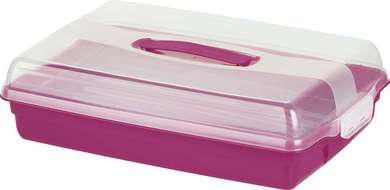 Тортовница  прямоугольная 295*410*111мм