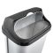 Мусорный контейнер Keeeper "ROLLTOP" 10л серебро