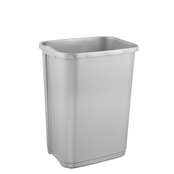 Мусорный контейнер Keeeper "ROLLTOP" 25л серебро