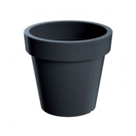 Горщик для квітів LOFLY 200мм круглий Антрацит
