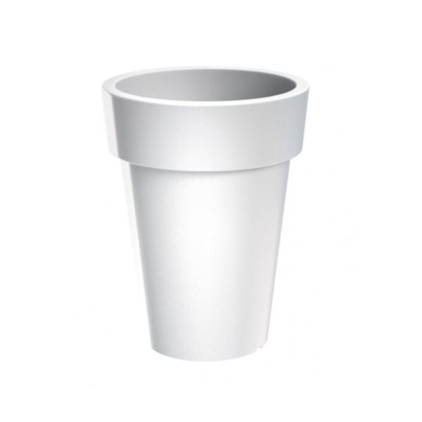 Горщик для квітів LOFLY Slim 20см Білий