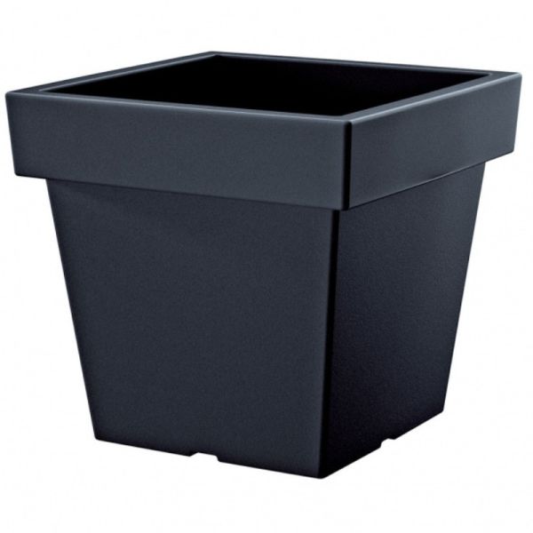 Горщик для квітів LOFLY Square Low 30см Антрацит