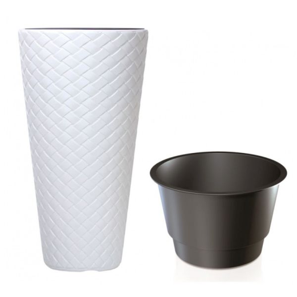 Горщик для квітів MATUBA висока.400мм з вклад."2"в"1"