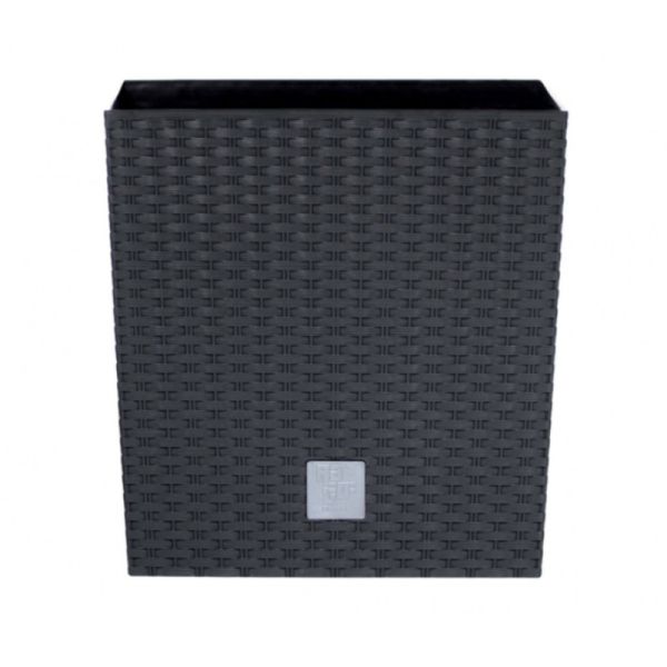 Горщик для квітів RATO Square Low 26,5 см H-26,6 см Антрацит
