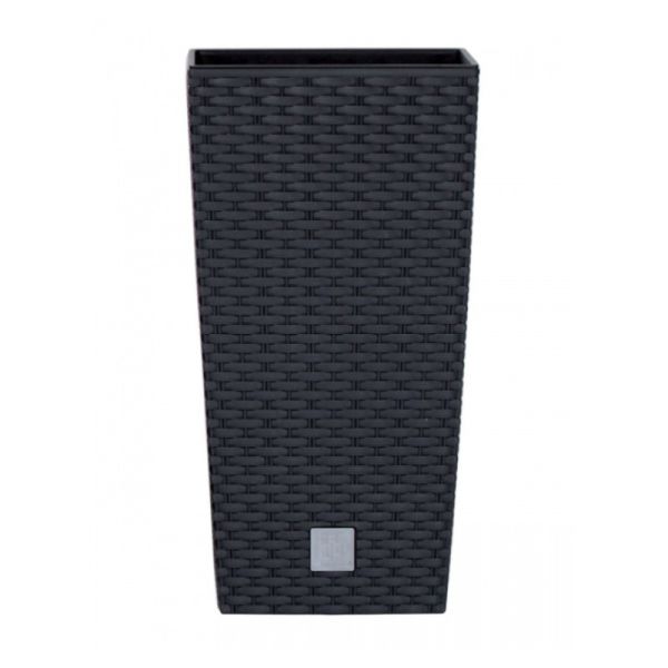 Горщик для квітів RATO Square 30 см H-55 см Антрацит