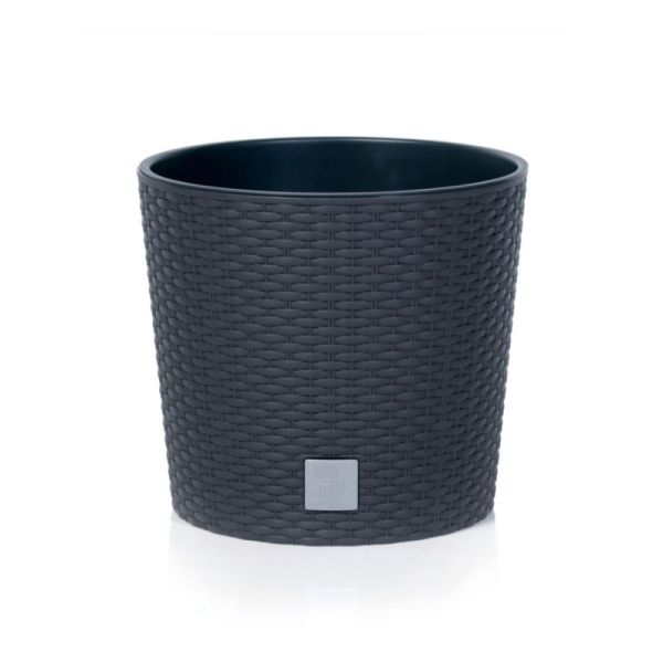 Горщик для квітів RATO Round 30 см H-27 см Антрацит