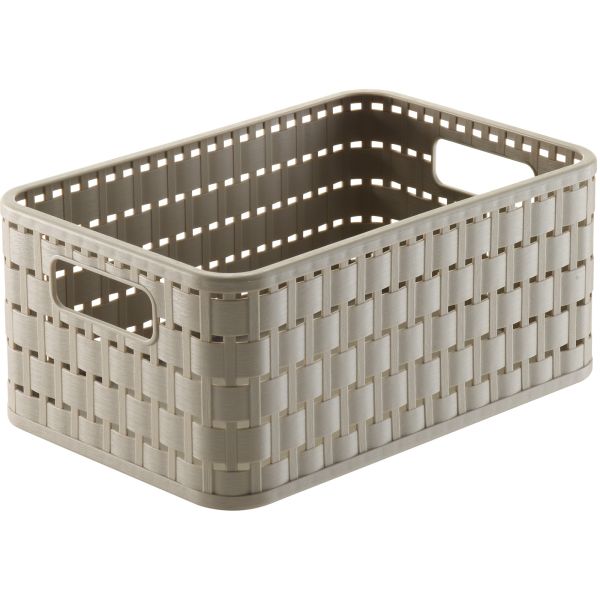 Ящик для зберігання Rotho COUNTRY A6, 4л Капучіно