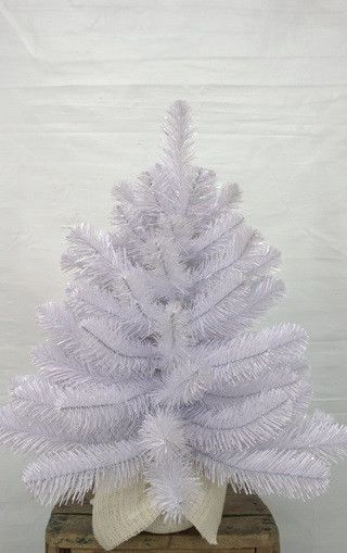 Сосна 90 см Icelandic iridescent біла з блиском