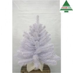 Сосна 60 см. Icelandic iridescent белая с блеском