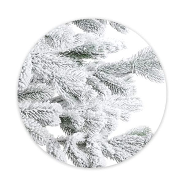 Елка литая заснеженная на высокой ножке 150 см