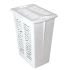 Корзина для белья BranQ Зебра 30 л. Белая