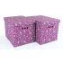 Набор картонных ящиков для хранения XL, тюльпан 2шт
