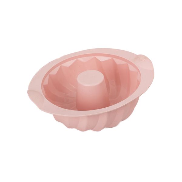 Форма силіконова для випікання кексу з втулкою, 20см