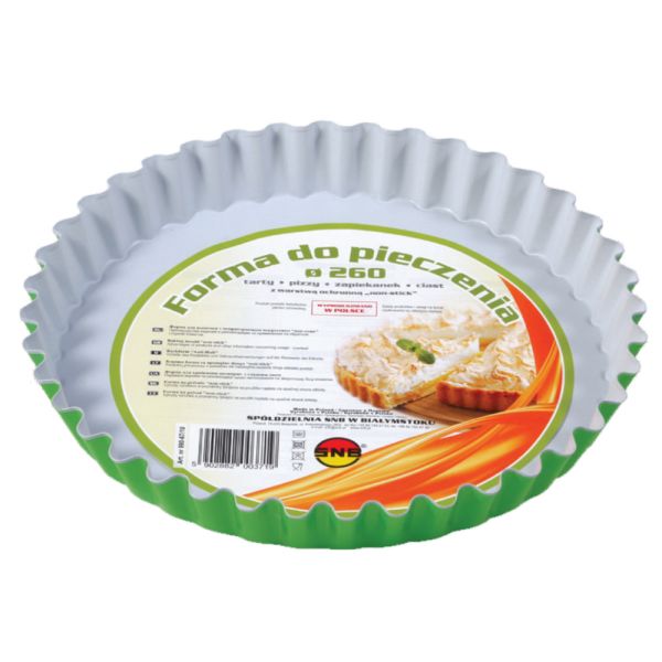 Форма для випікання 260 з неприг. покриттям "нон-стік" зелено-сіра