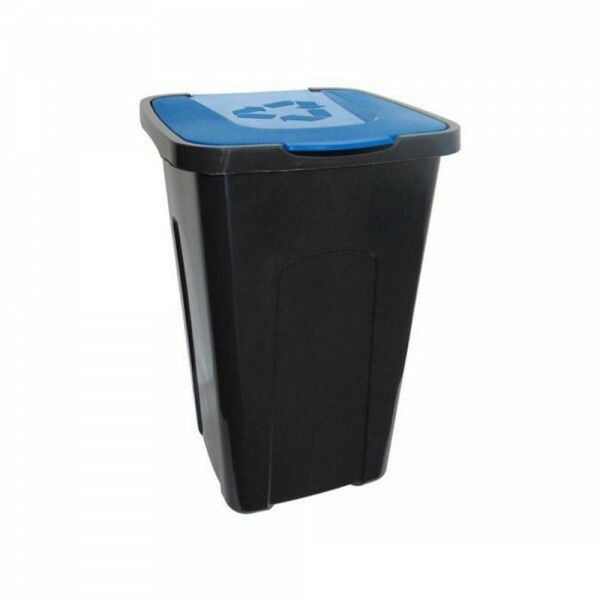 Контейнер для мусора Keeeper 50л с Синей крышкой