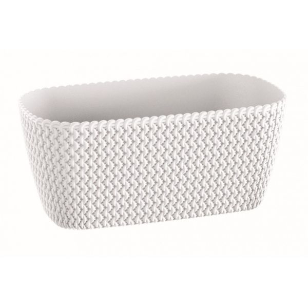 Балконний ящик Splofy Case, 300мм Сірий Білий