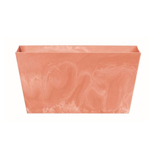 Балконний ящик Tubus Case Beton Effect 400мм мармуровий терра