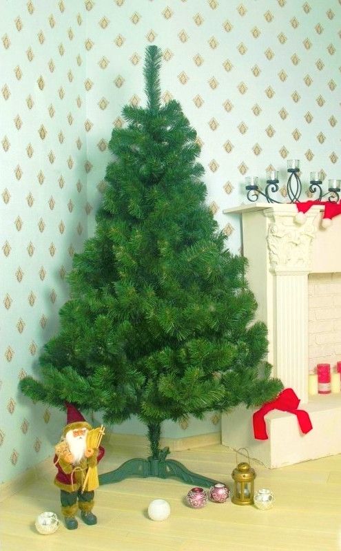 Новогодняя искусственная елка из плёнки ПВХ ЛЕСНАЯ 100 см