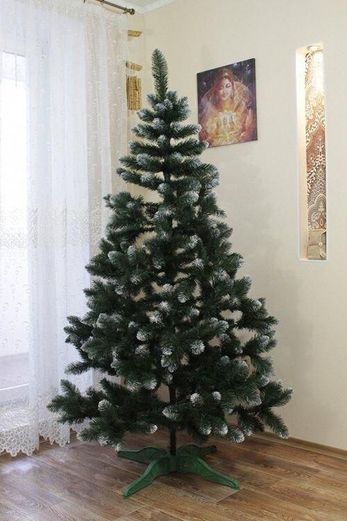 Искусственная ель КАРПАТСКАЯ с белыми кончиками 300 см