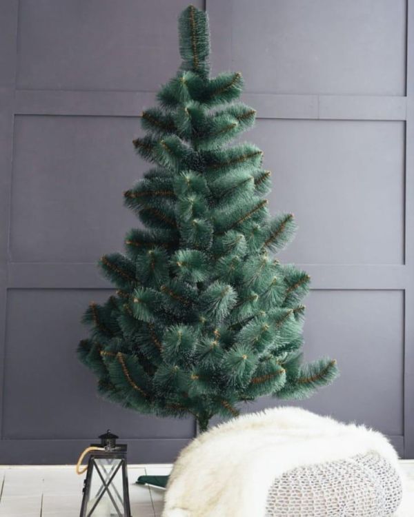 Рождественская искусственная сосна КРЫМСКАЯ ЗАСНЕЖЕННАЯ 240 см