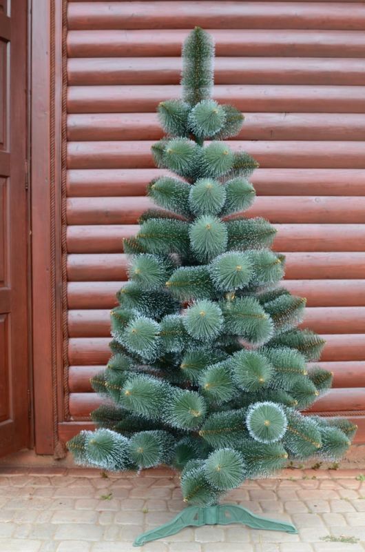 Искусственная сосна КРЫМСКАЯ ЗАСНЕЖЕННАЯ тёмно-зелёная 120 см