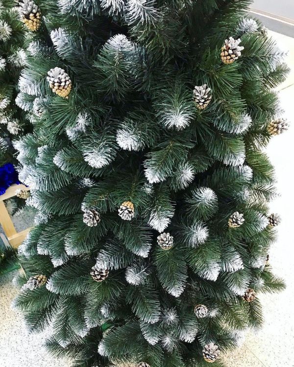 Искусственная ель КАРПАТСКАЯ с с шишками Классика 180 см