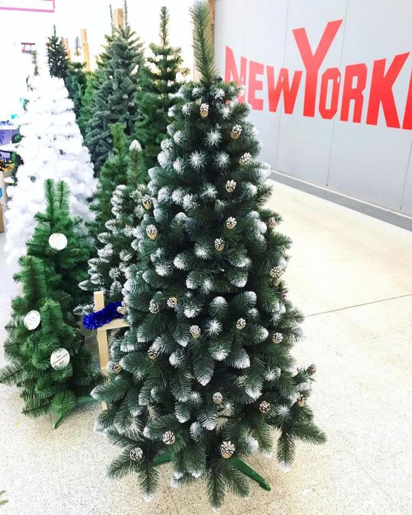 Искусственная ель КАРПАТСКАЯ с шишками Классика 220 см