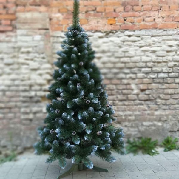 Искусственная ель КАРПАТСКАЯ с шишками Классика 220 см