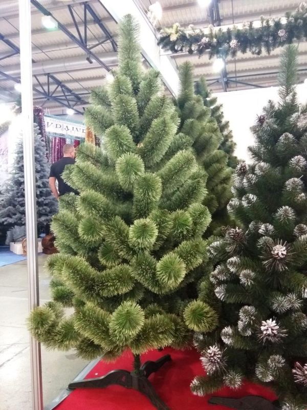 Новогодняя искусственная сосна КРЫМСКАЯ РАСПУШЕННАЯ 120 см