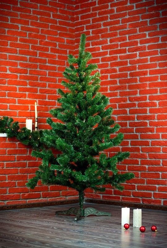 Новогодняя искусственная елка из плёнки ПВХ ЛЕСНАЯ 200 см