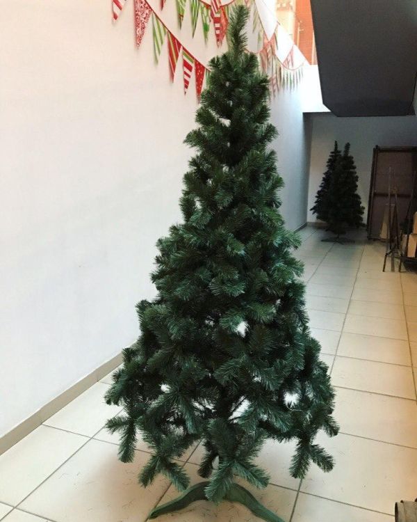 Новогодняя искусственная елка из плёнки ПВХ ЛЕСНАЯ 200 см