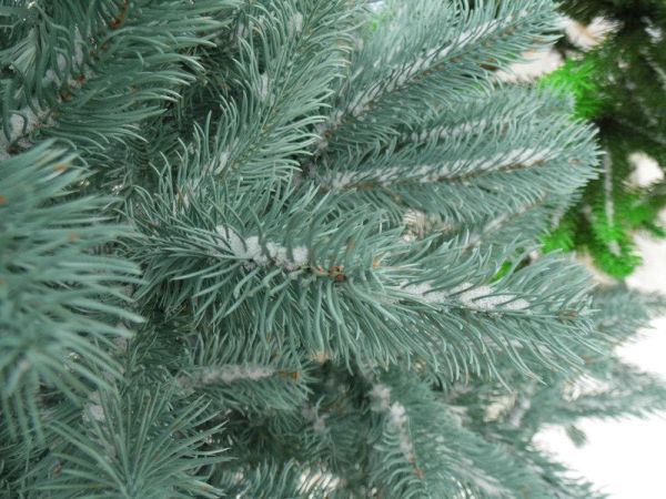 Искусственная новогодняя литая голубая ель БУКОВЕЛЬСКАЯ 150 см