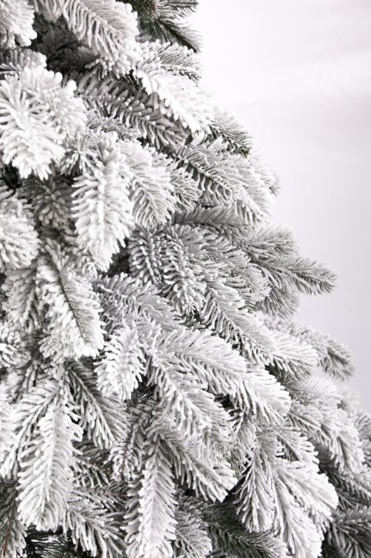 Искусственная новогодняя литая ель КОВАЛЕВСКАЯ ЗАСНЕЖЕННАЯ 180 см