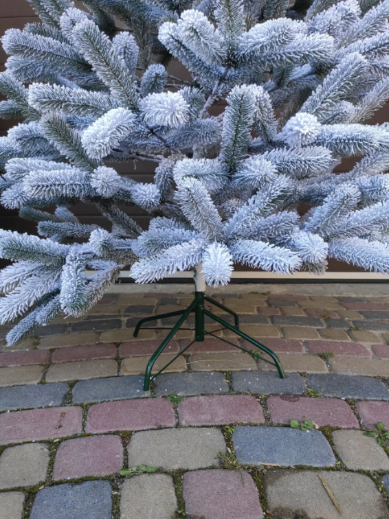 Штучна лита ялинка ПРЕЗИДЕНТСЬКА ЗАСНІЖЕНА 250 см