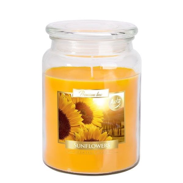 Свічка ароматична Bispol Соняшники 27213