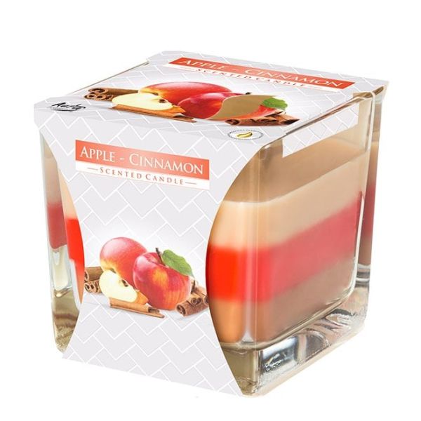Свічка ароматична Bispol Яблуко-Кориця 27274