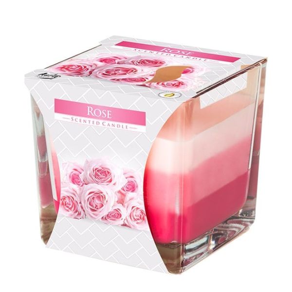 Свічка ароматична Bispol Троянда 27306