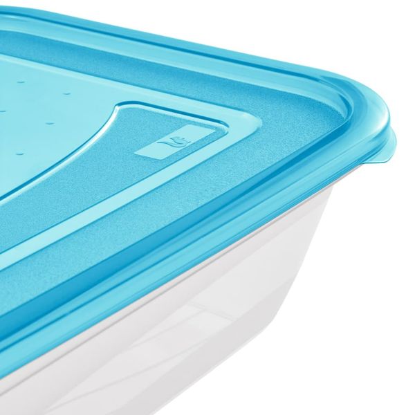 Комплект ємностей для СВЧ прямокутний "Fredo Fresh" (3*2,4л)