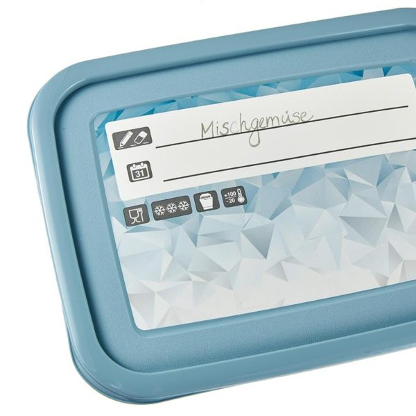 Комплект емкостей для морозилки прямоугольный "Polar" (2*2,0л)