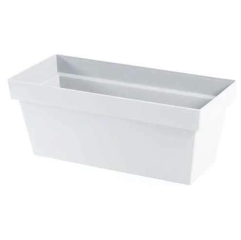 Балконний ящик CUBE 400мм Білий