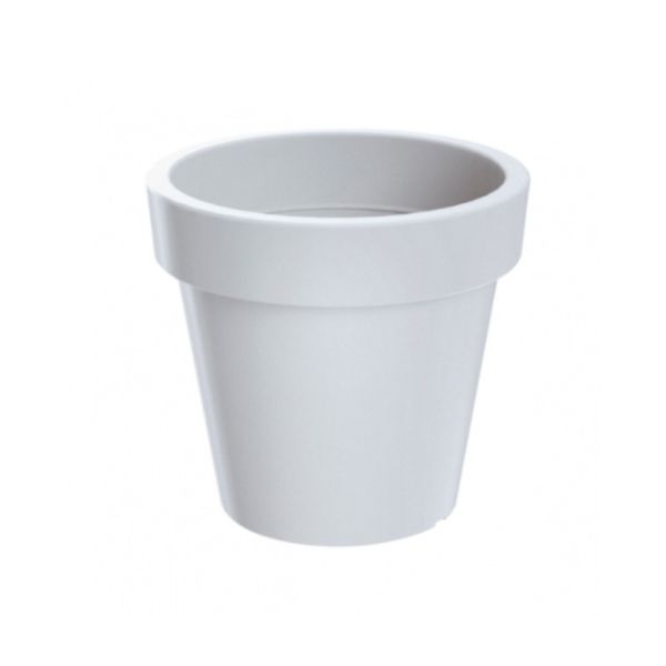 Горщик для квітів LOFLY 16см круглий Білий