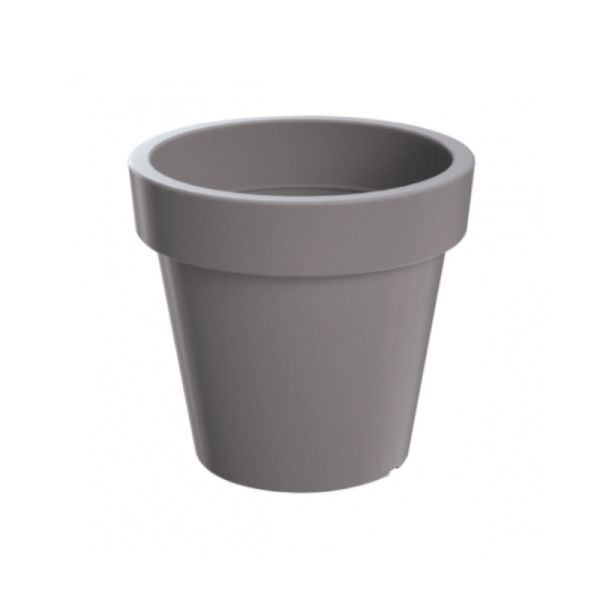 Горщик для квітів LOFLY 16см круглий Сірий